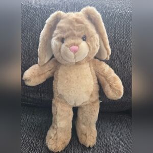 Build A Bear Vanilla Fudge Bunny BAB Rabbit Plush Stuffed Animal EUC Easter Rare
